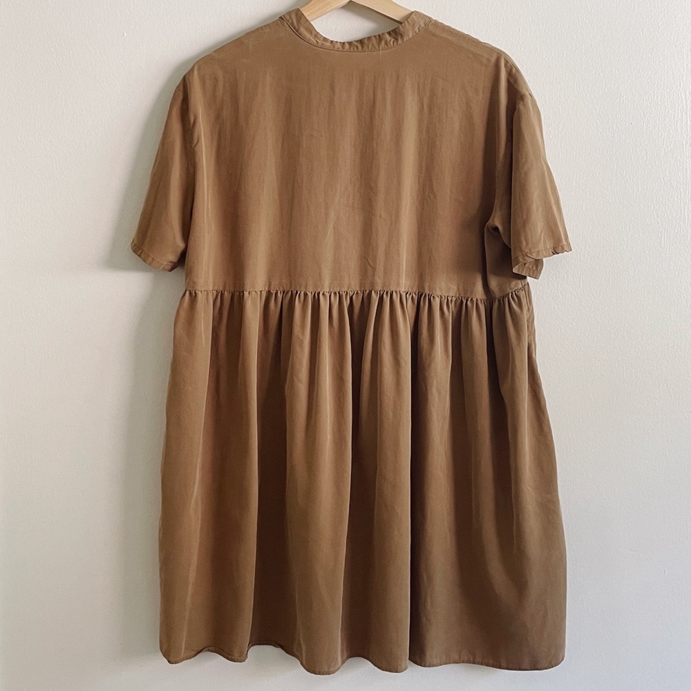 Caramel Babydoll Dress - Picture 4 of 6